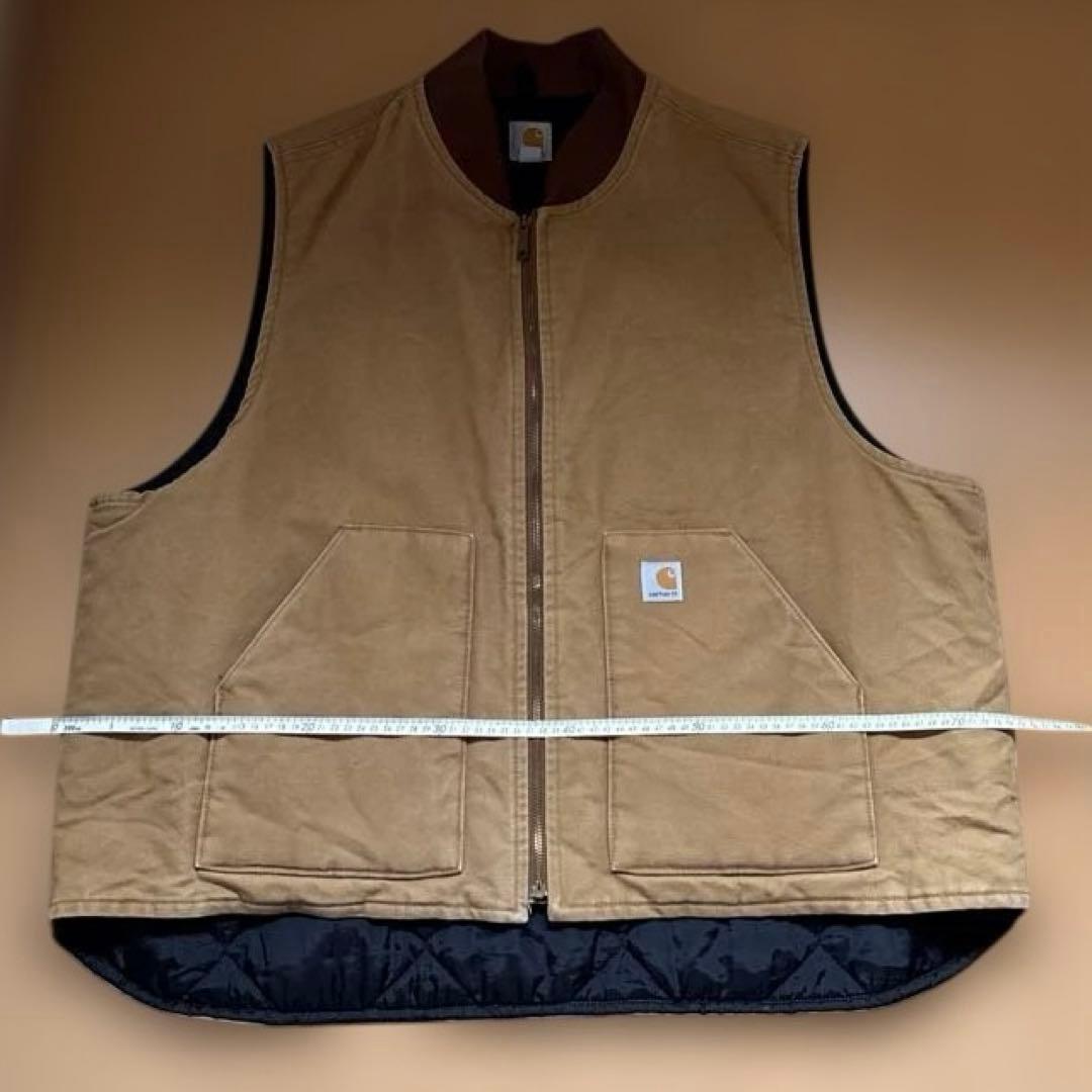 Carhartt ベスト 3XL ブラウン