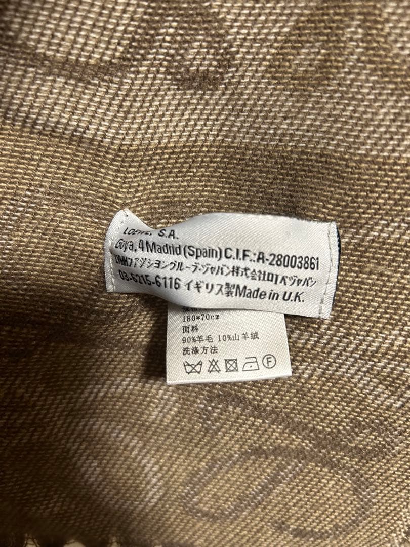 即購入OK♡ ロエベ チェック柄 ストール
