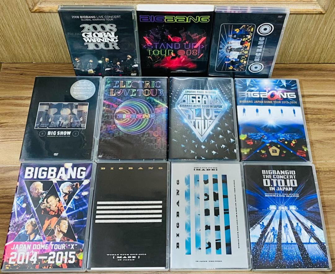 BIGBANG ライブ DVD まとめ売り 11枚 セット