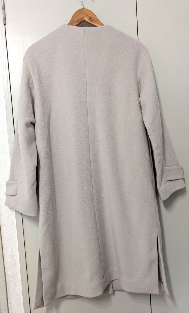 最終価格★green label relaxing ノーカラーコート 40