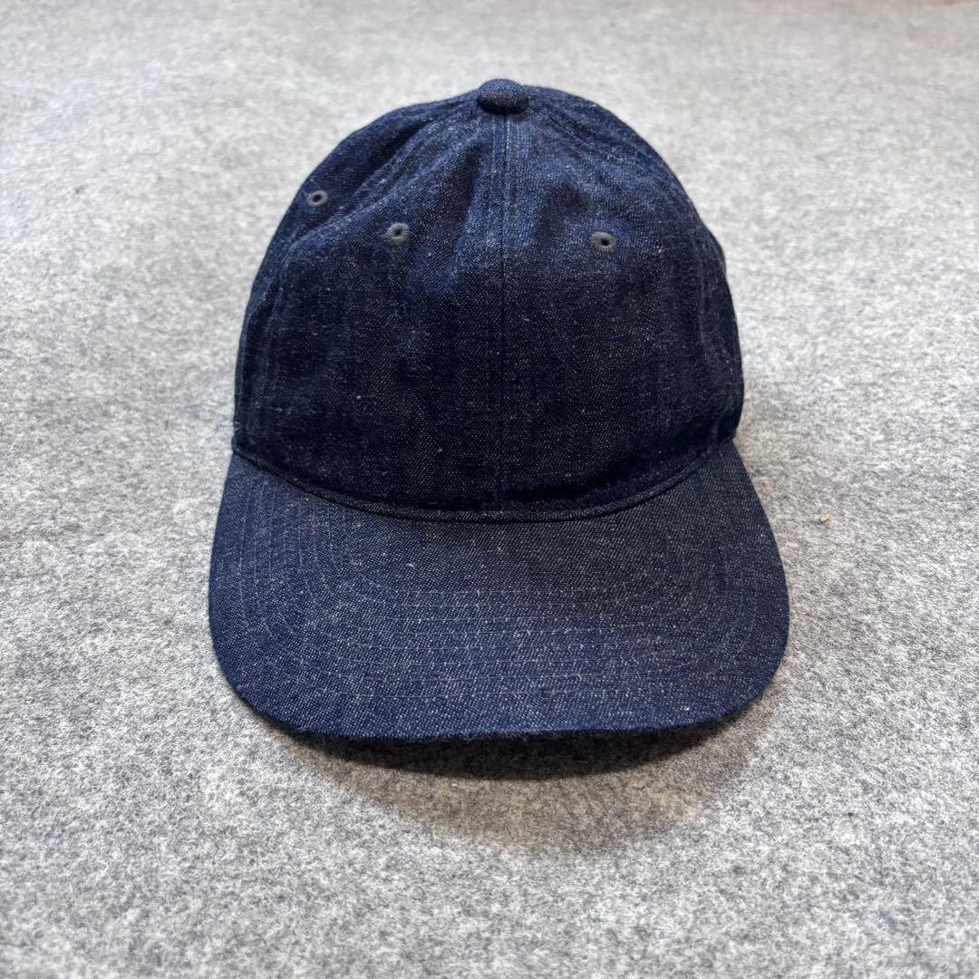 【XL】boncoura ボンクラ US NAVY CAP デニム キャップ