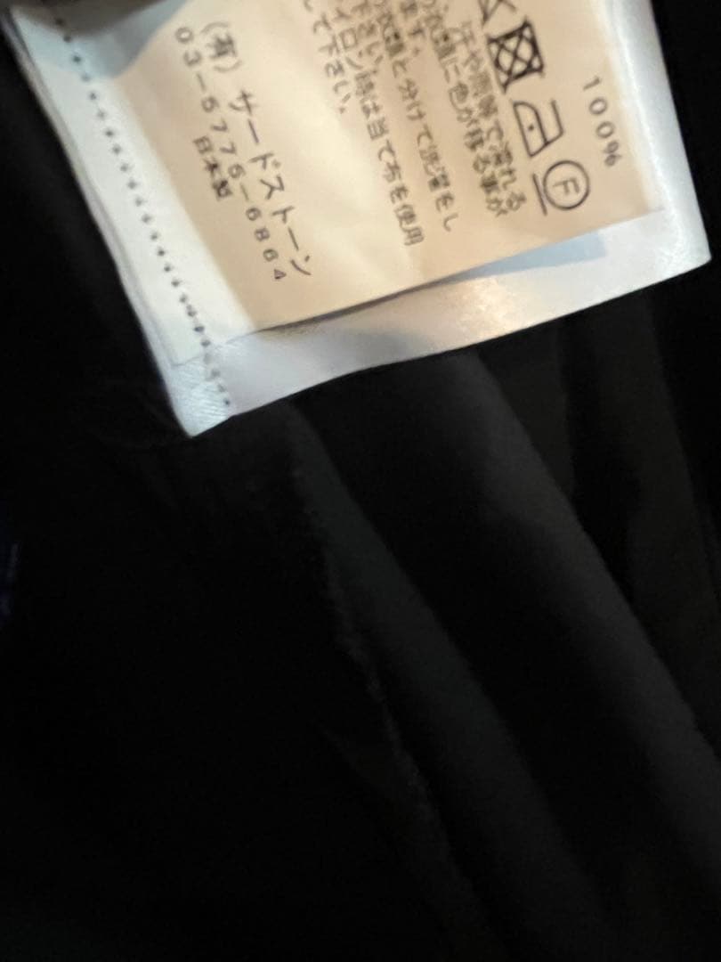 permanent JULIUS ブラック トレンチコート 2 検ギャルソン