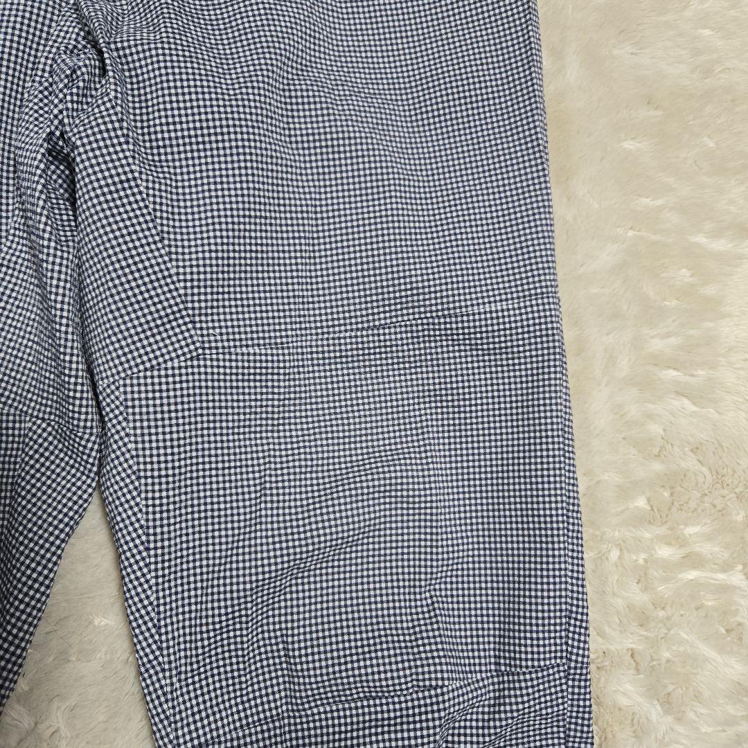 BEAMS GOLF シアサッカー チェック柄 パンツ XL