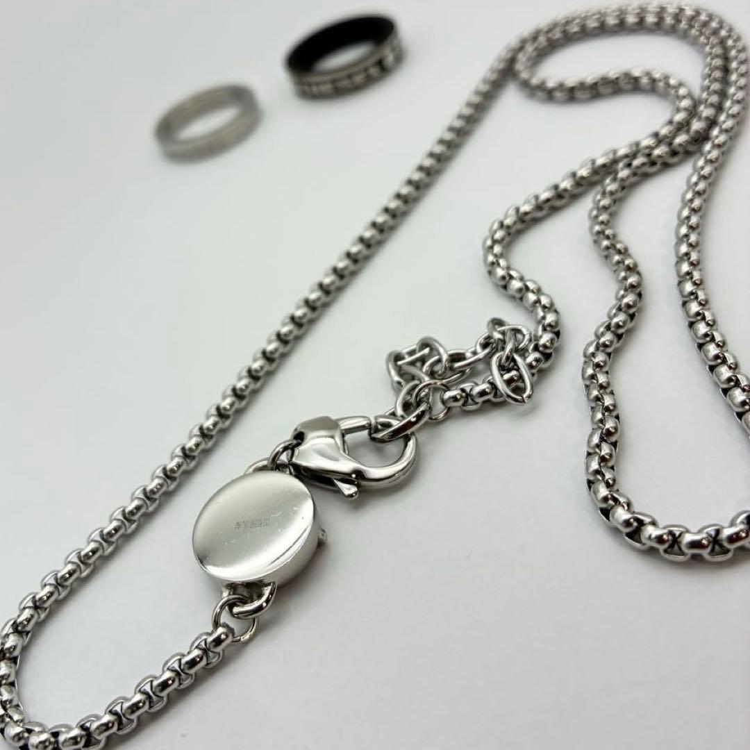 DIESEL ダブルリング ネックレス