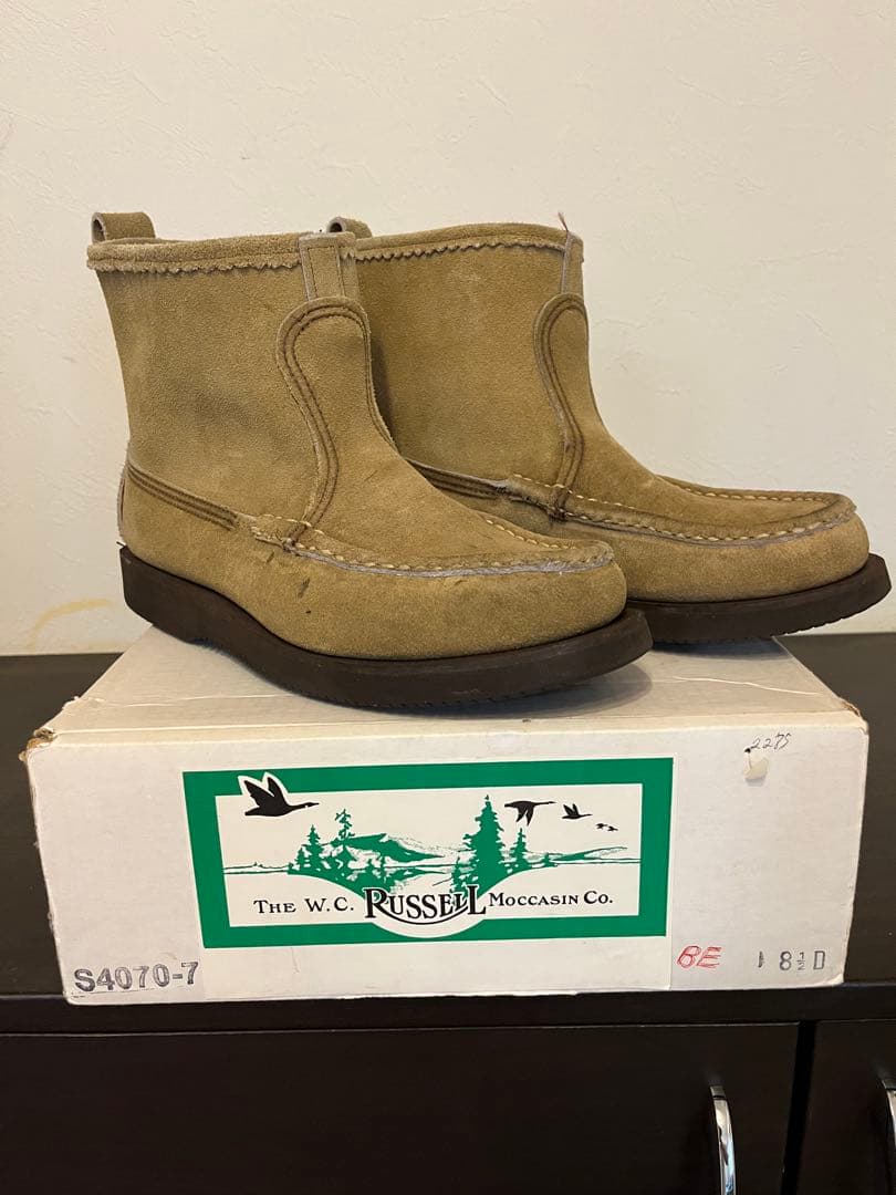 RUSSELL MOCCASIN ノックアバウト26.5cm