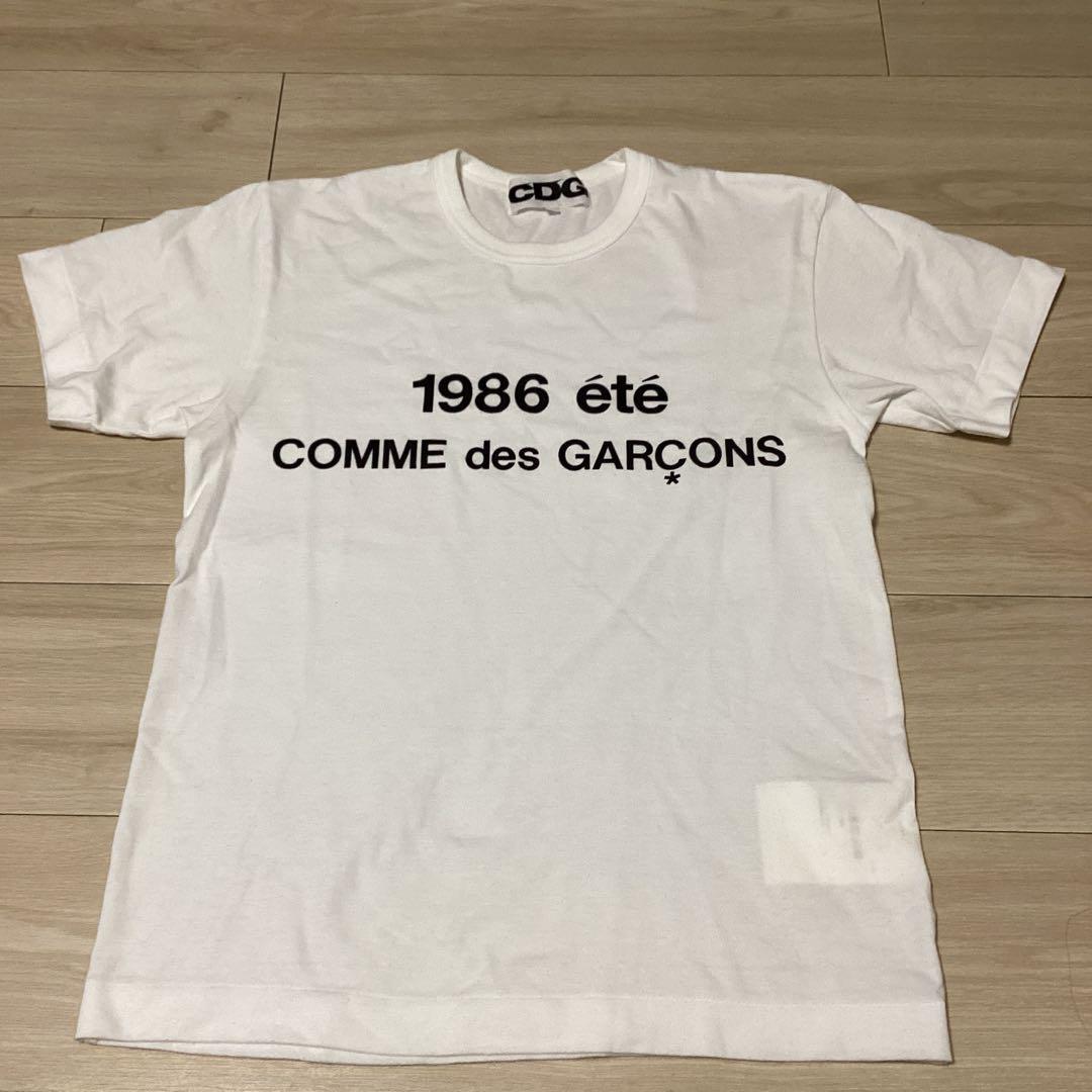 COMME des GARÇONS 1986 été Tシャツ S 最安値‼️
