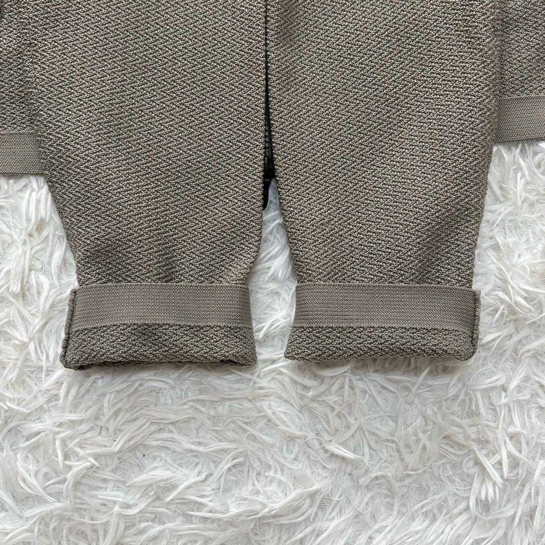 ◎極美品 デザインワークス リンクス柄 ダブルジップ ニット ライダース M