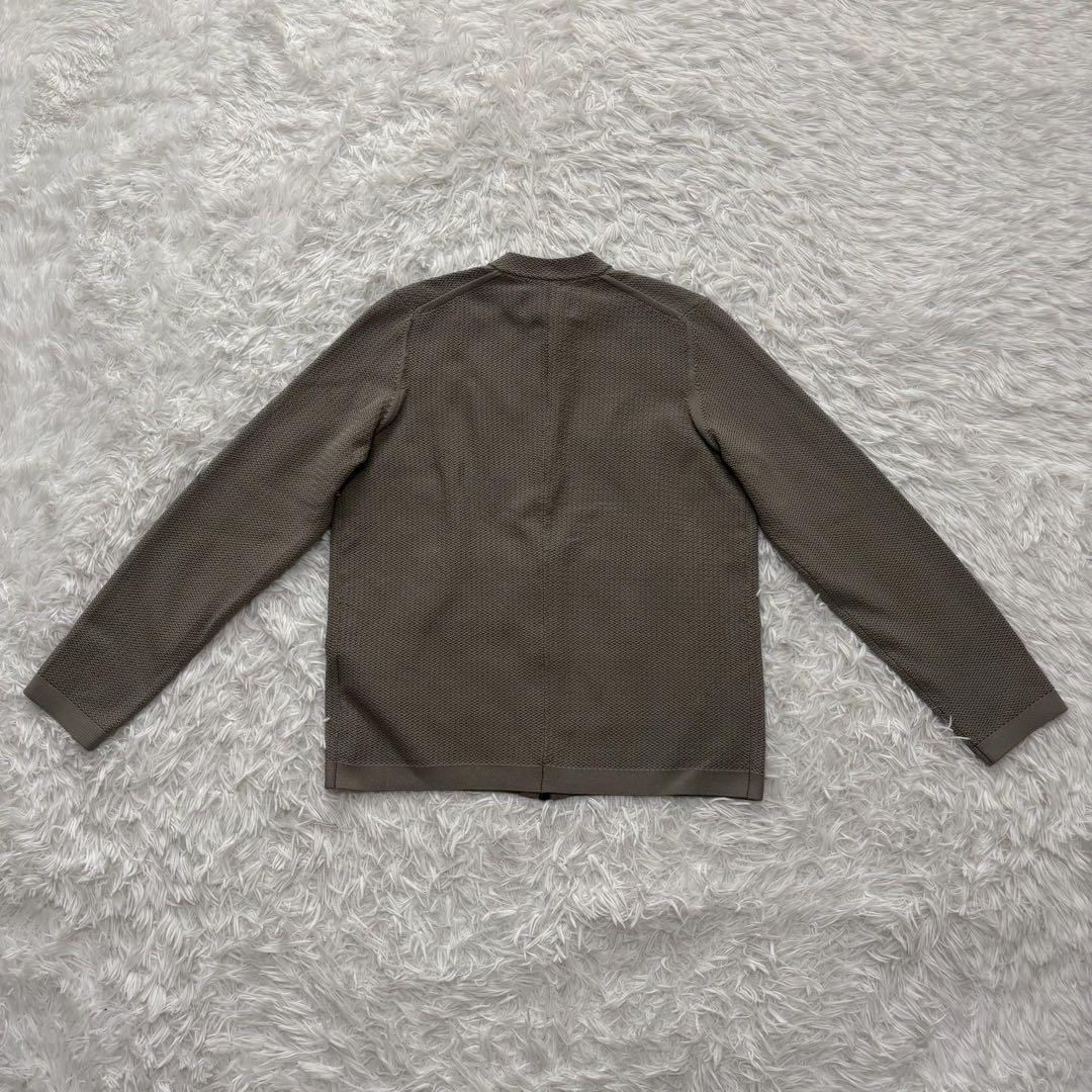 ◎極美品 デザインワークス リンクス柄 ダブルジップ ニット ライダース M
