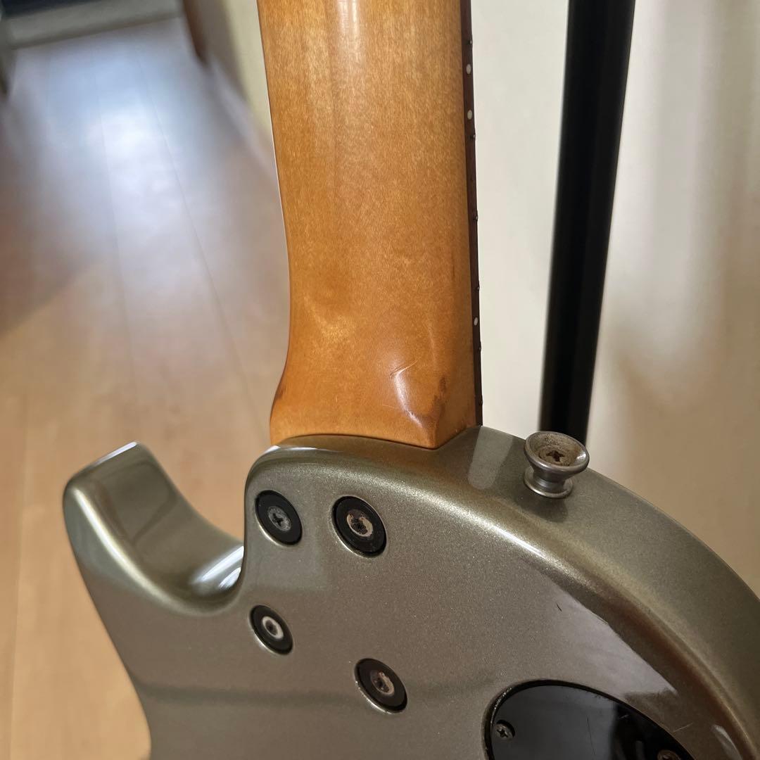 Burny シルバー レスポールタイプエレキギター