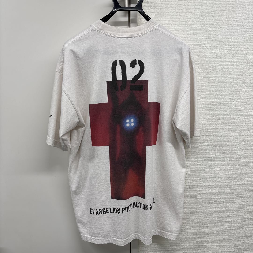 EVANGELION:95 Tシャツ　エヴァンゲリオン　2号機　使徒　USA製