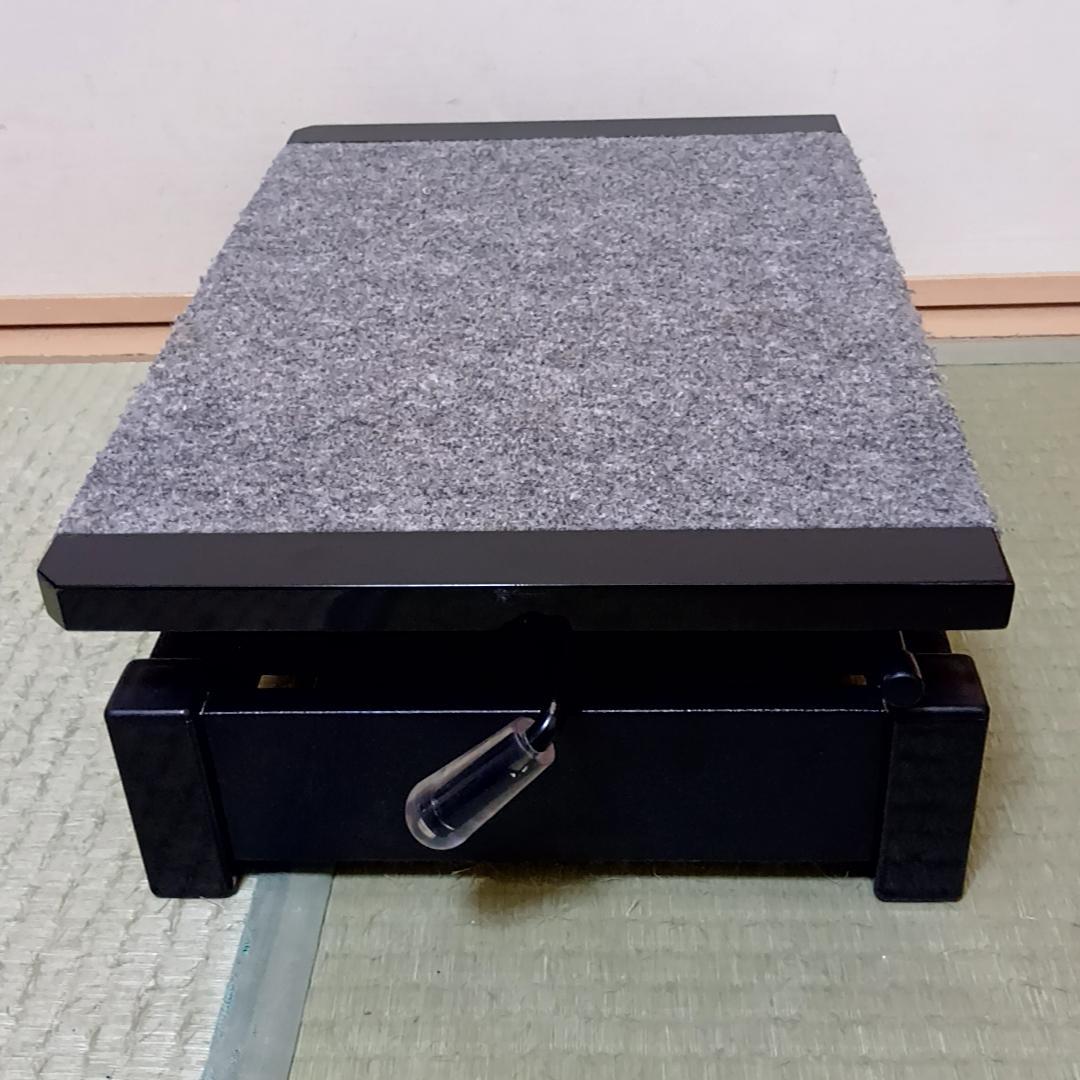 PEACOCK ピアノ補助台 AX-SZ 6段階調節 足台　ラック式　ワンタッチ