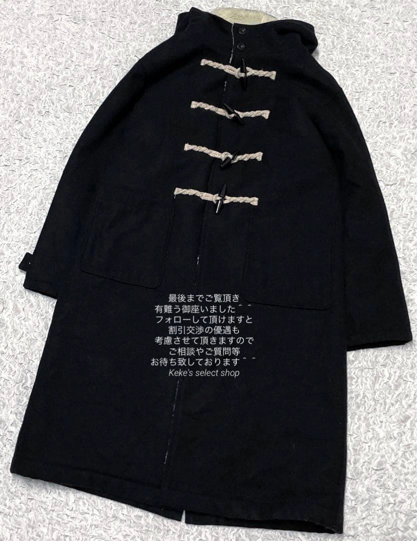 【極美品】希少 廃盤 RAGS McGREGOR ダッフルコート ブラック ボア