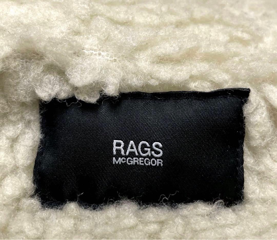 【極美品】希少 廃盤 RAGS McGREGOR ダッフルコート ブラック ボア