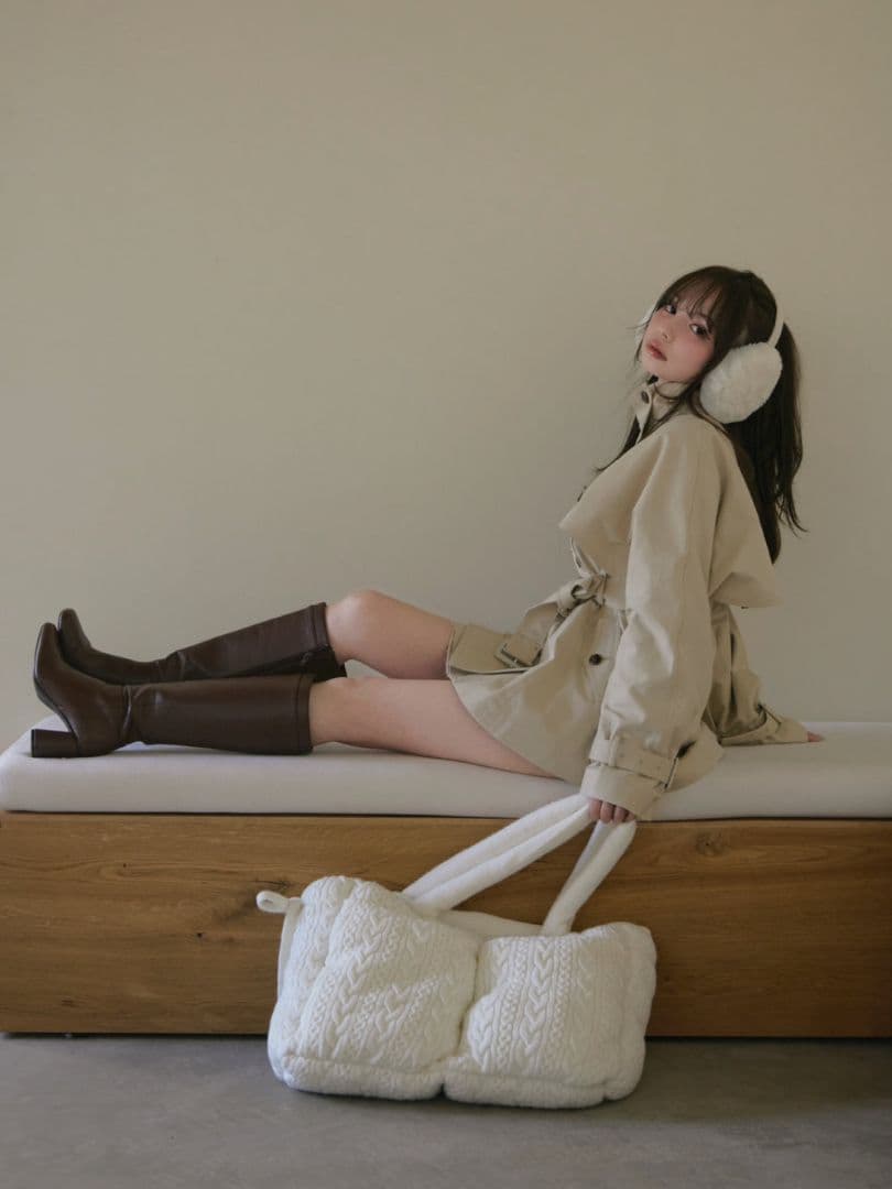 週末価格 andmary Blair trench jacket