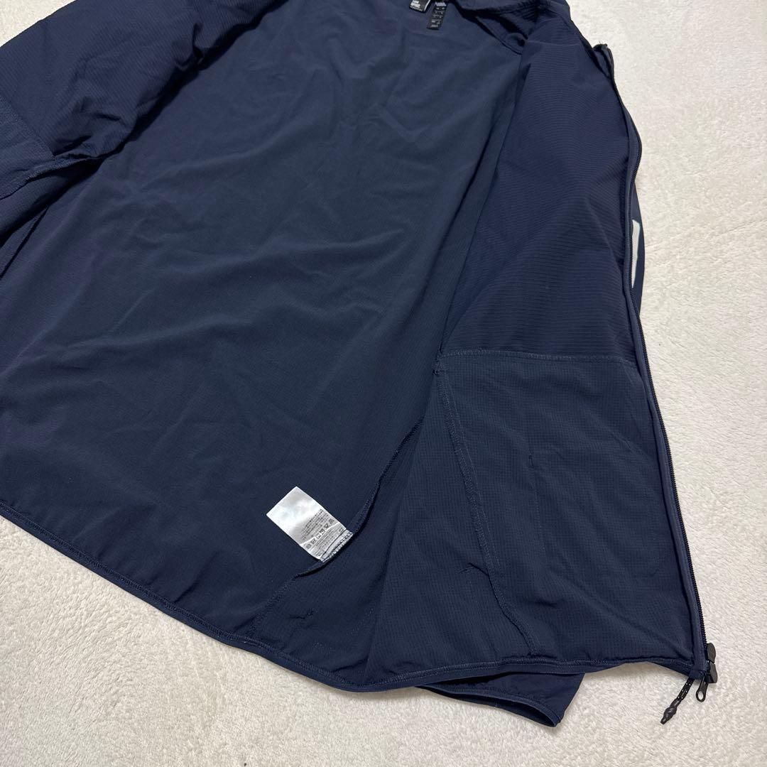 美品 アディダス ナイロンセットアップ ジャケット 2XL ウィンブレ 裏地付