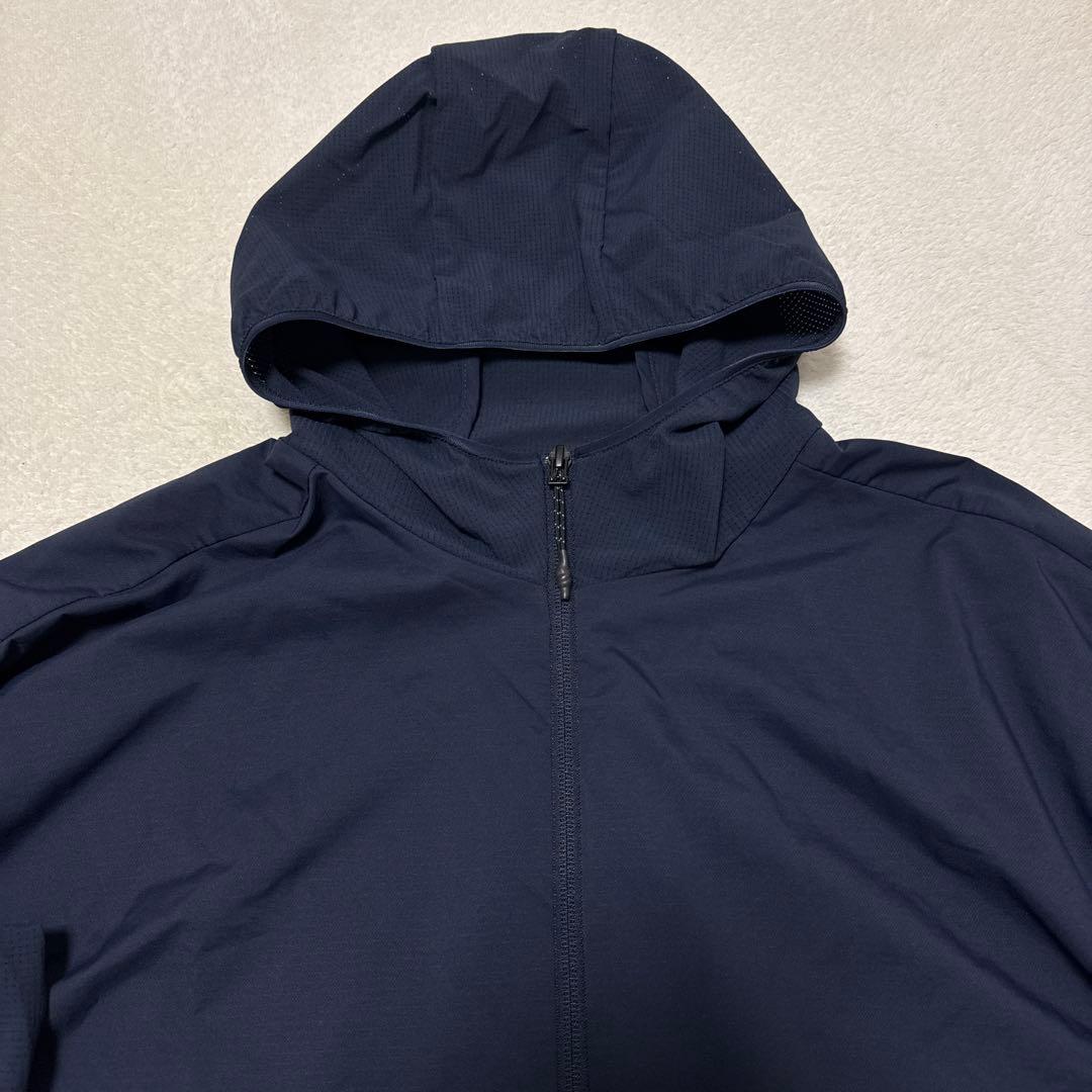 美品 アディダス ナイロンセットアップ ジャケット 2XL ウィンブレ 裏地付