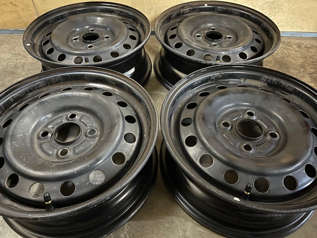 ダイハツ ブーン 純正スチールホイール 14×5.0 4H PCD100 4枚