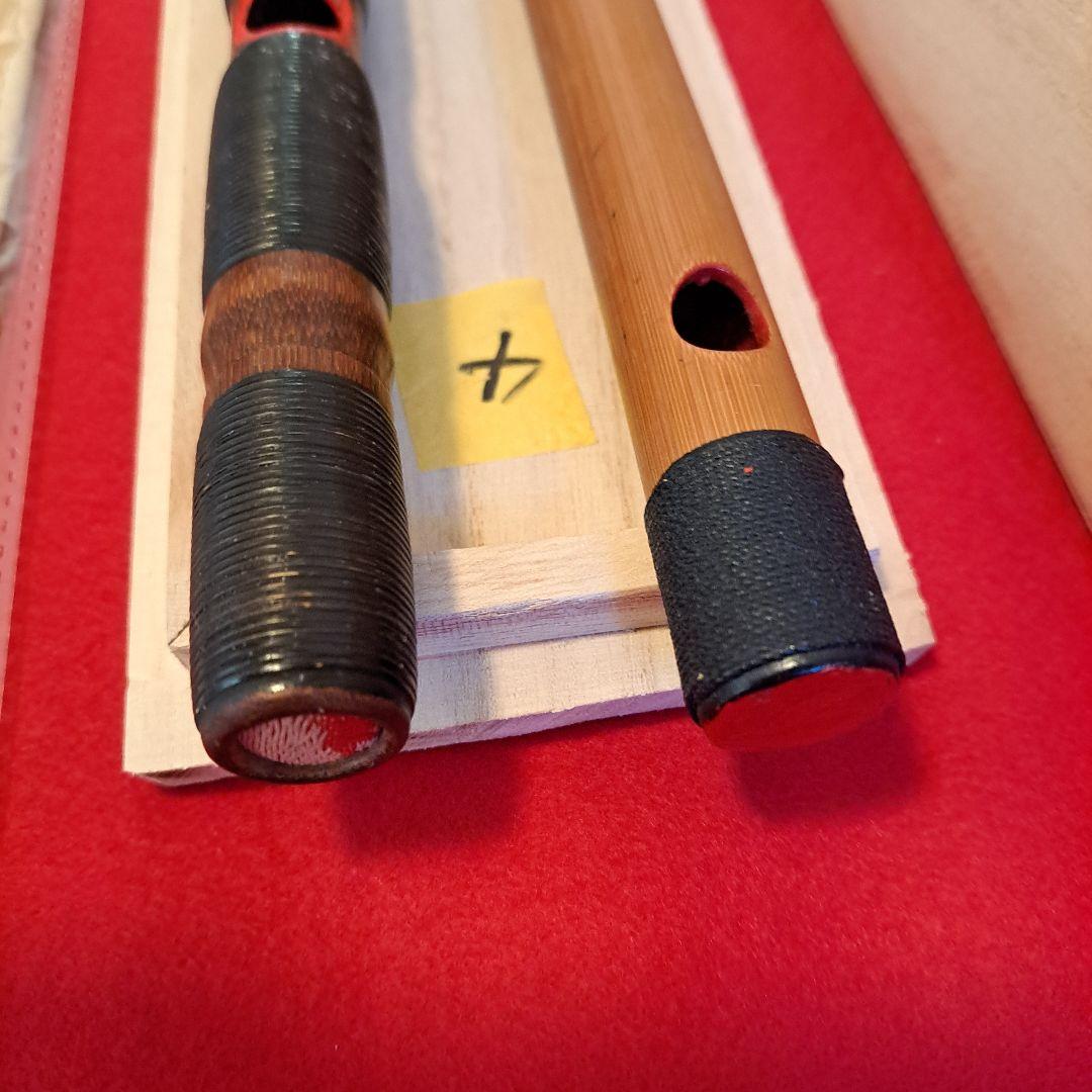 和楽器　龍笛と篠笛