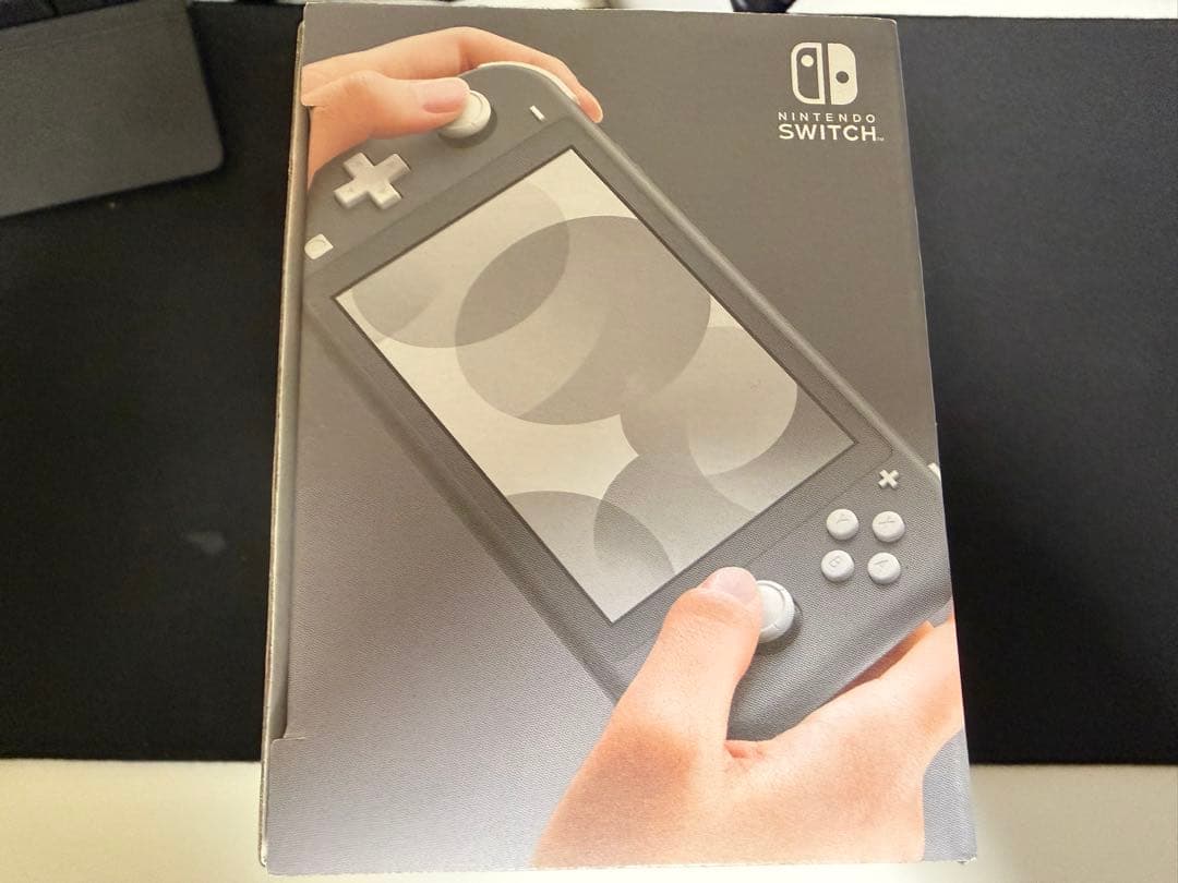 Nintendo Switch Lite グレー 本体 外箱 その他付属品