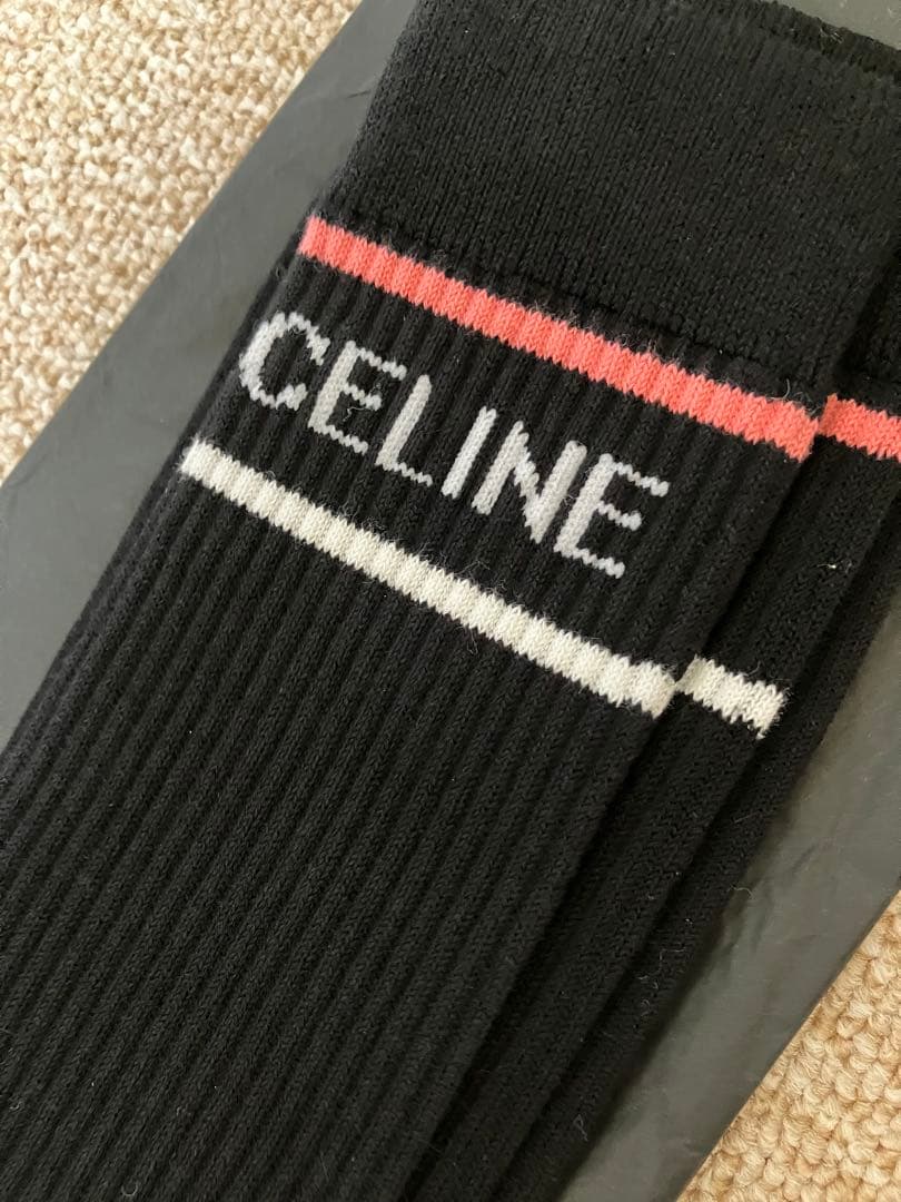 CELINE ロゴソックス