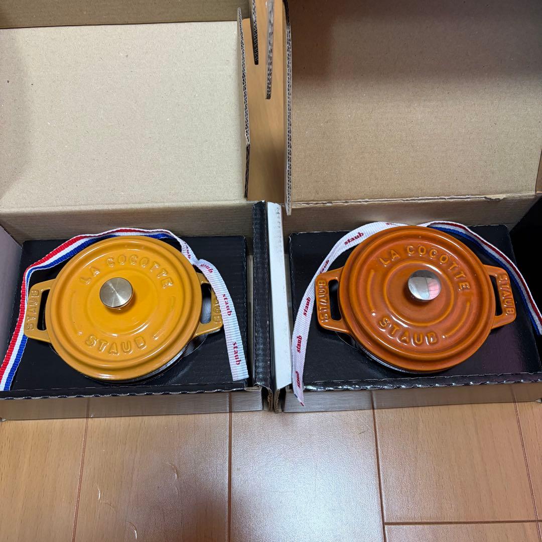 STAUB ピコココットラウンド　10cm 2点セット