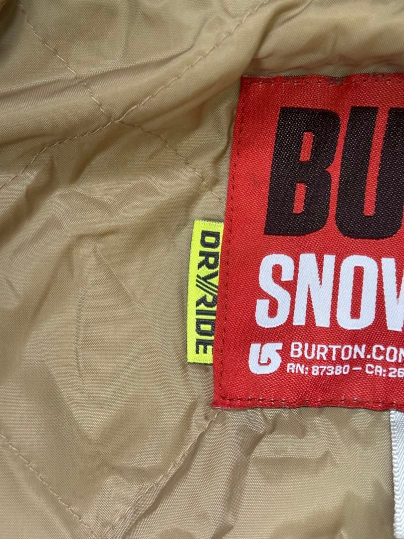 美品　BURTON チェック柄ジャケット ネイビー/ブラウン　ネルシャツ風