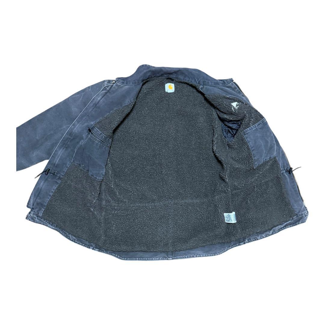 ぽ*ら様 【Carhartt】90s サンドストーンリッジコート ブラック フェ