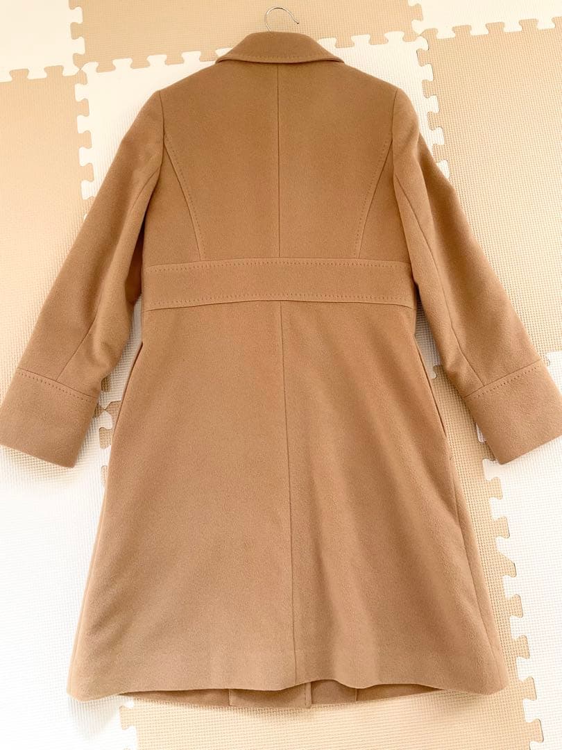 INED カシミヤ　100% コート　ベージュ