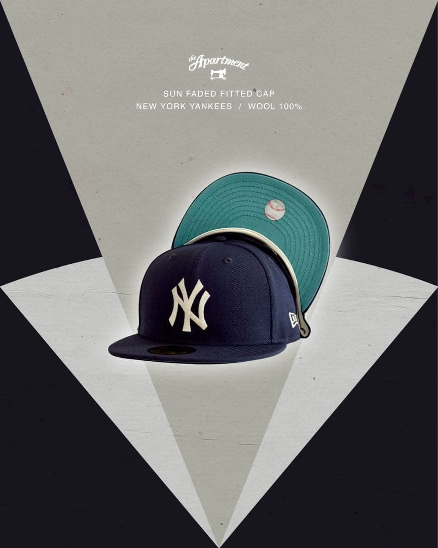 NEW ERA SUN FADED CAP the Apartment限定