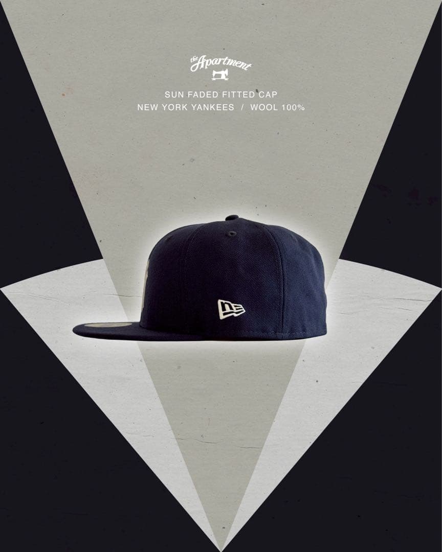 NEW ERA SUN FADED CAP the Apartment限定