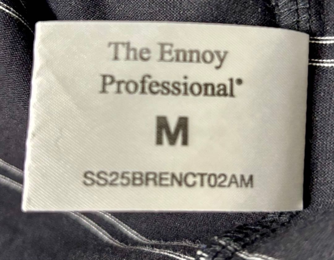ENNOY/エンノイ　Panel Border S/S T-shirt 未使用