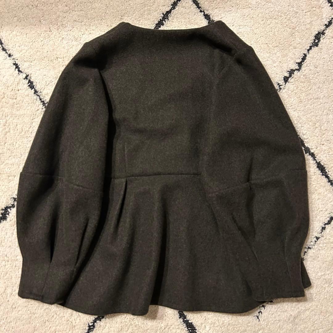 トップス Alumu. peplum button tops