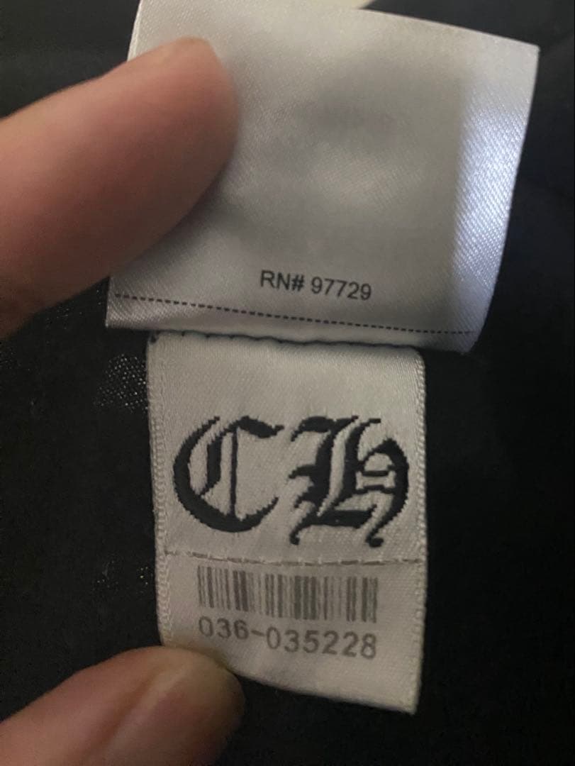 Chrome Hearts ブラック Tシャツ　XXL