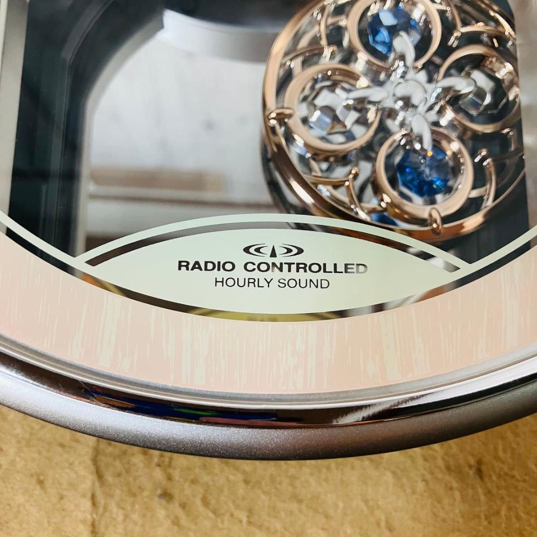 美品 RHYTHM 壁掛け時計 4MN538RH Small World リズム