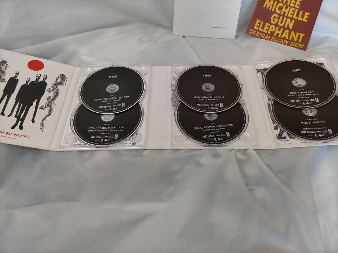 【中古】ミッシェルガンエレファント「THEE LIVE」12枚 DVD