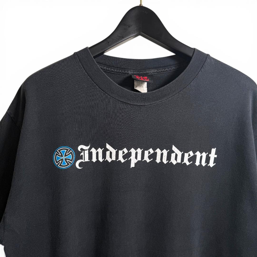 90s Independent スケート Tシャツ インディペンデント L