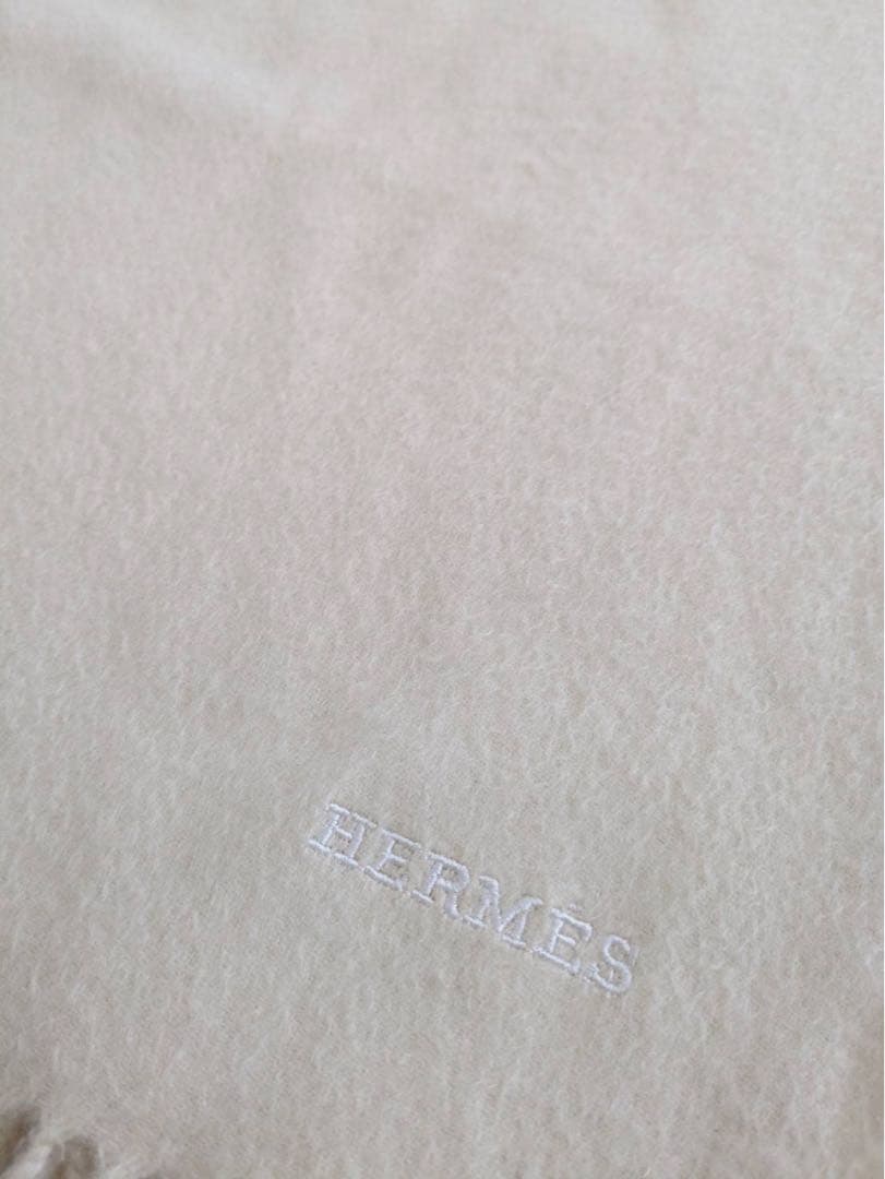 定価19万円 エルメス カシミヤ 大判 ストール Hermes
