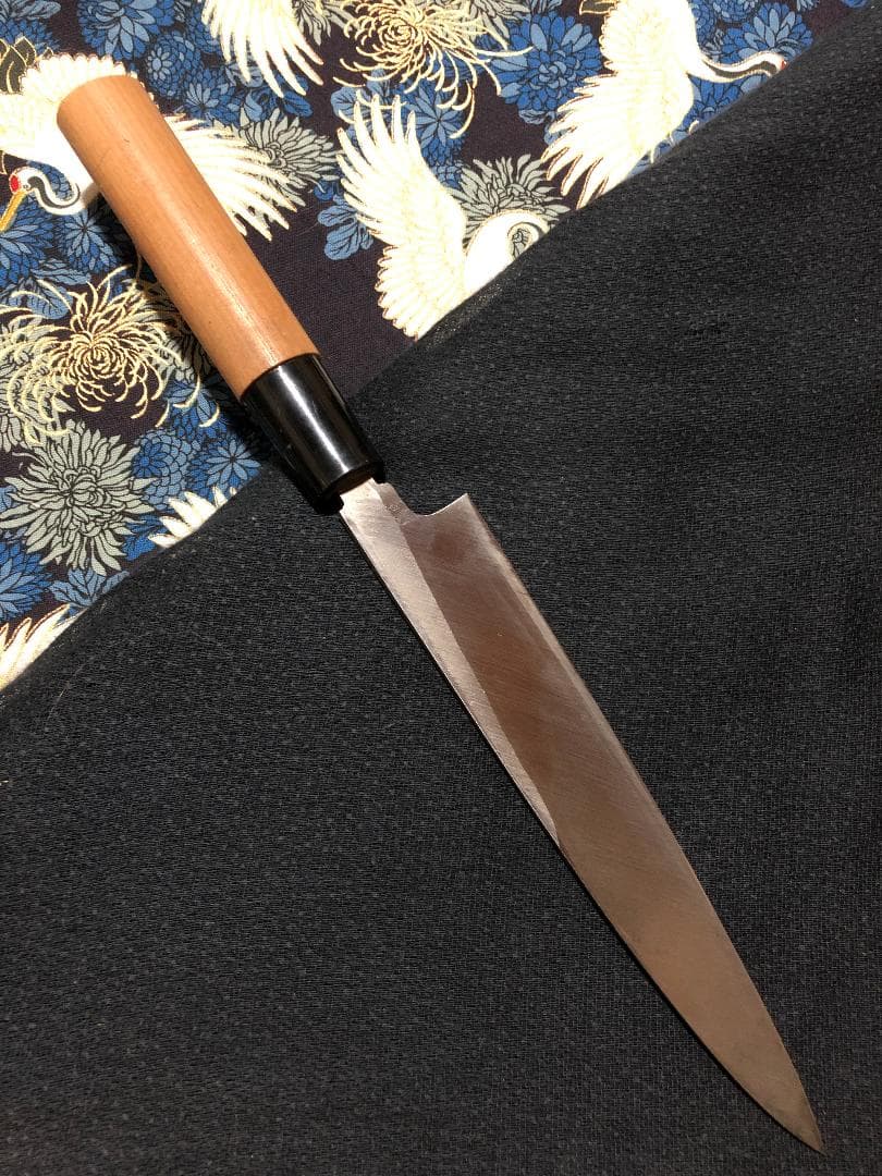 【研ぎ済み】白鋼　関孫六・鮮　柳刃包丁　刺身包丁　ナイフ　料理　釣り　寿司