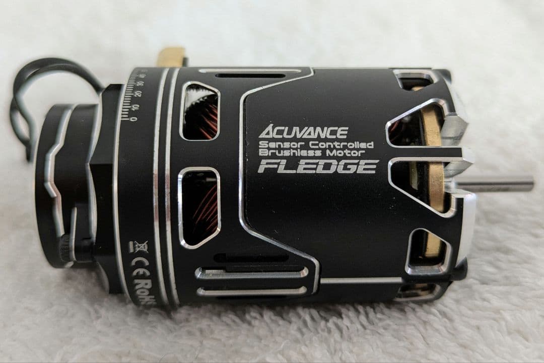 Acuvance FLEDGE 13.5T 強制空冷 ドリフトモーター 黒