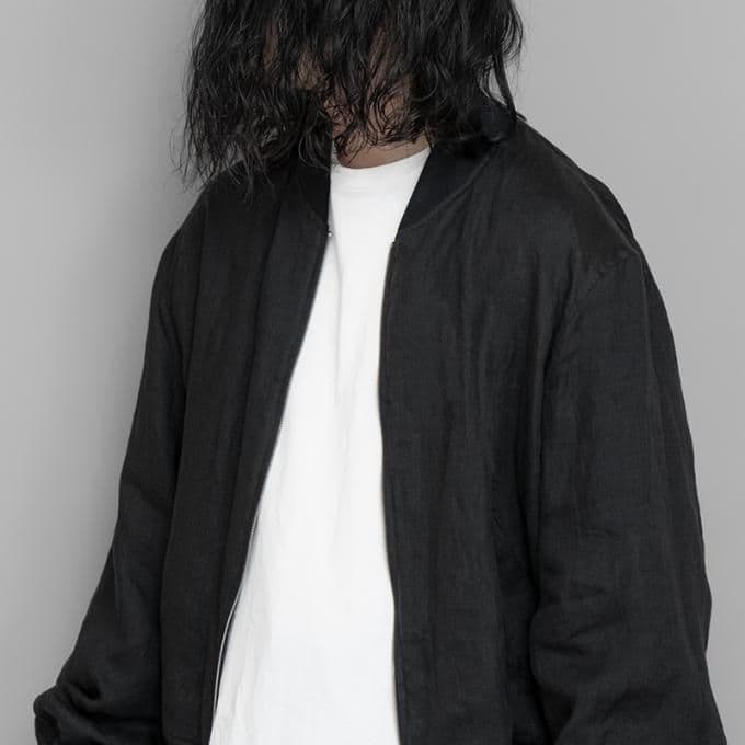 COMOLI コモリリネンWクロス ジップブルゾン 3