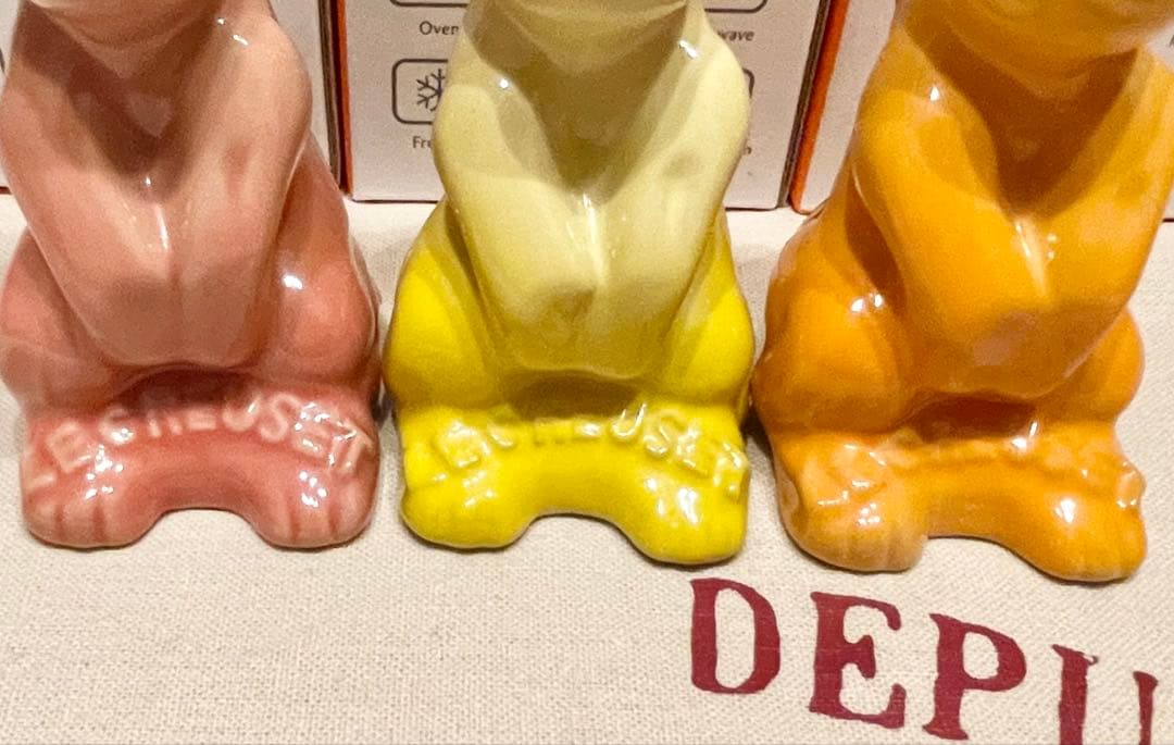 ＊＊バニー　パイバード　３個　ル・クルーゼ＊＊未使用　レア