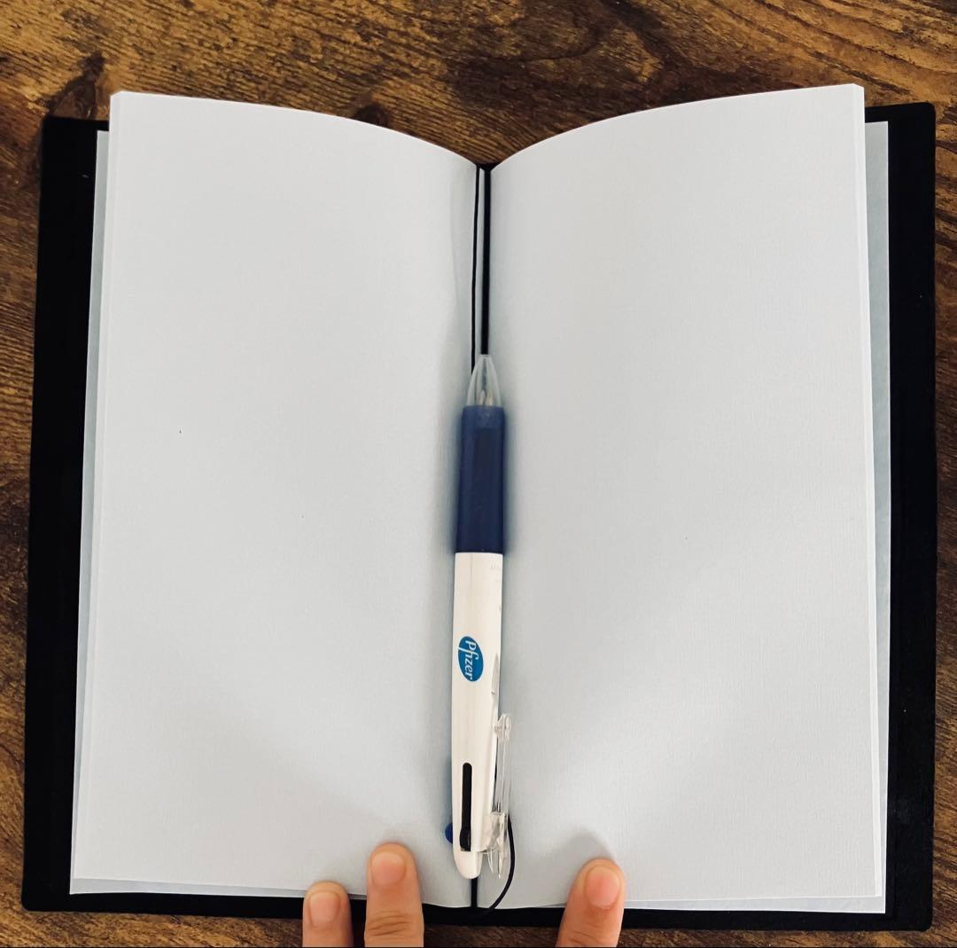 PRADA ブラックノート 2冊セット 収納袋付き