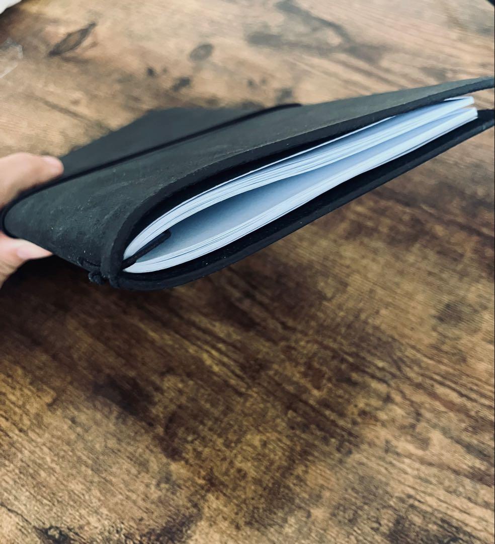 PRADA ブラックノート 2冊セット 収納袋付き