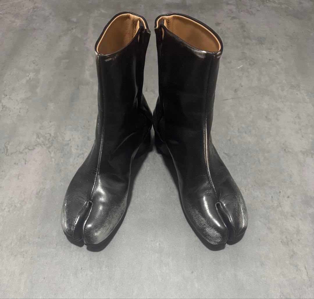 キ*ン様 maison margiela 足袋ブーツ　used加工　マルジェラ
