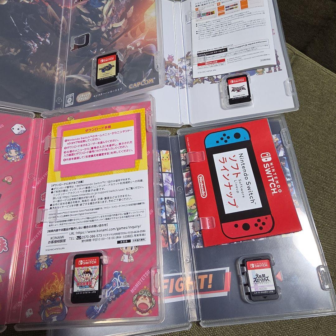 Nintendo Switch　ソフト　4本セット　スマブラなど
