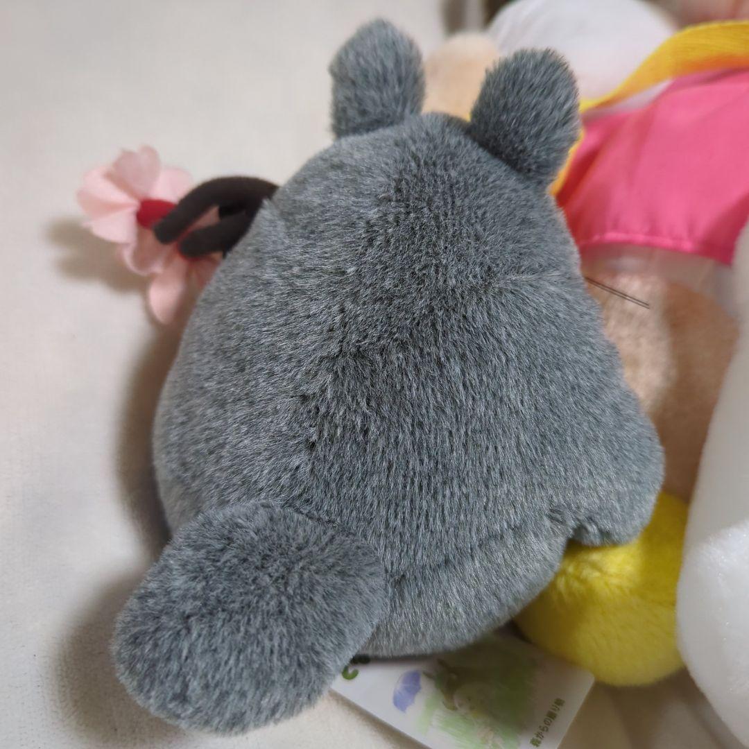 となりのトトロ　特大　めいちゃん　ぬいぐるみ　　桜トトロ　小トトロ