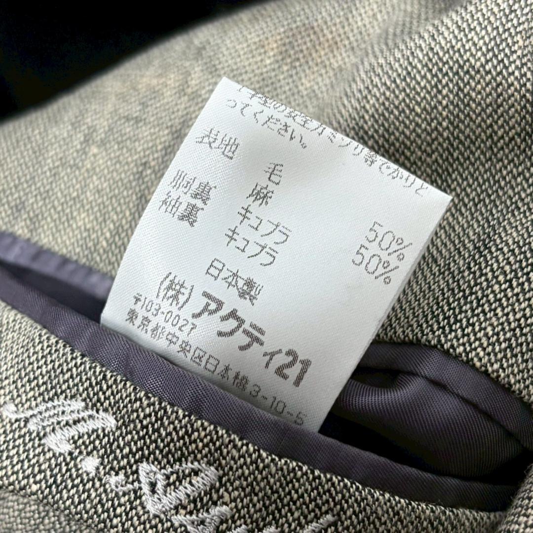 90s Ralph Lauren リネン混　背抜き　3B テーラード PM217