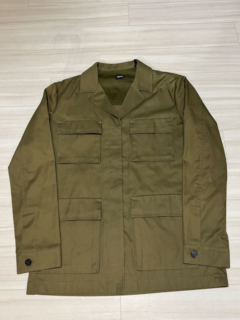 JIL SANDER NAVY カーキミリタリーブルゾン