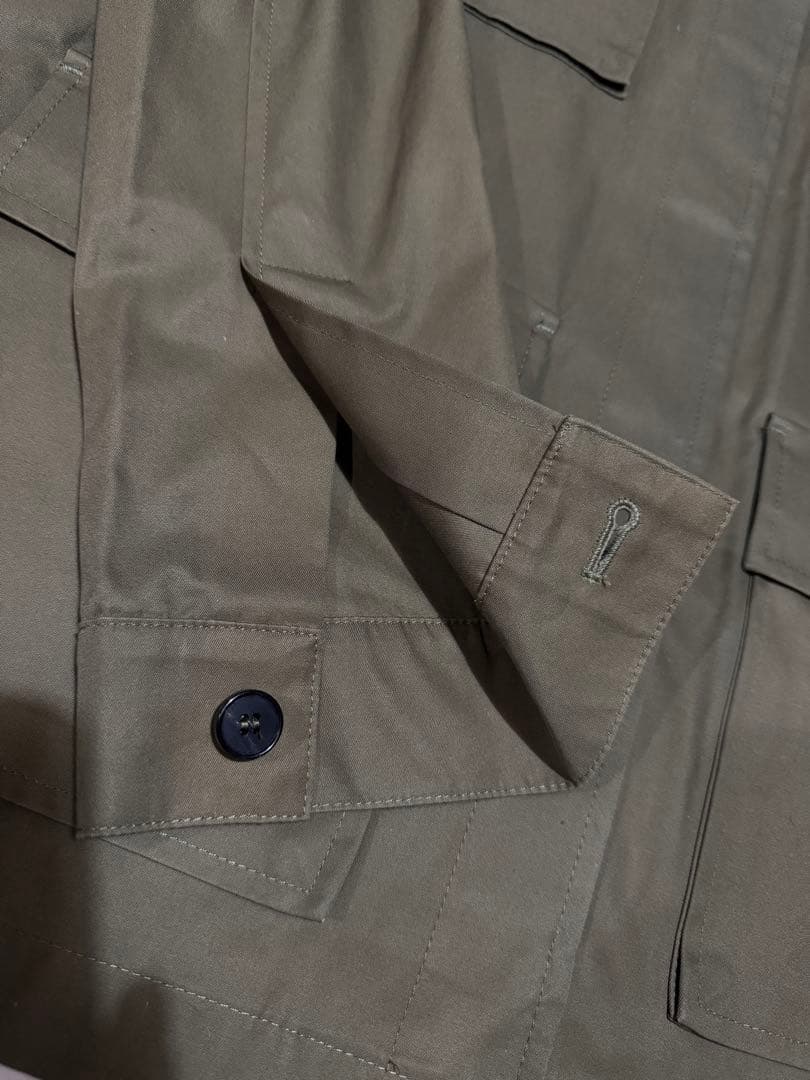 JIL SANDER NAVY カーキミリタリーブルゾン