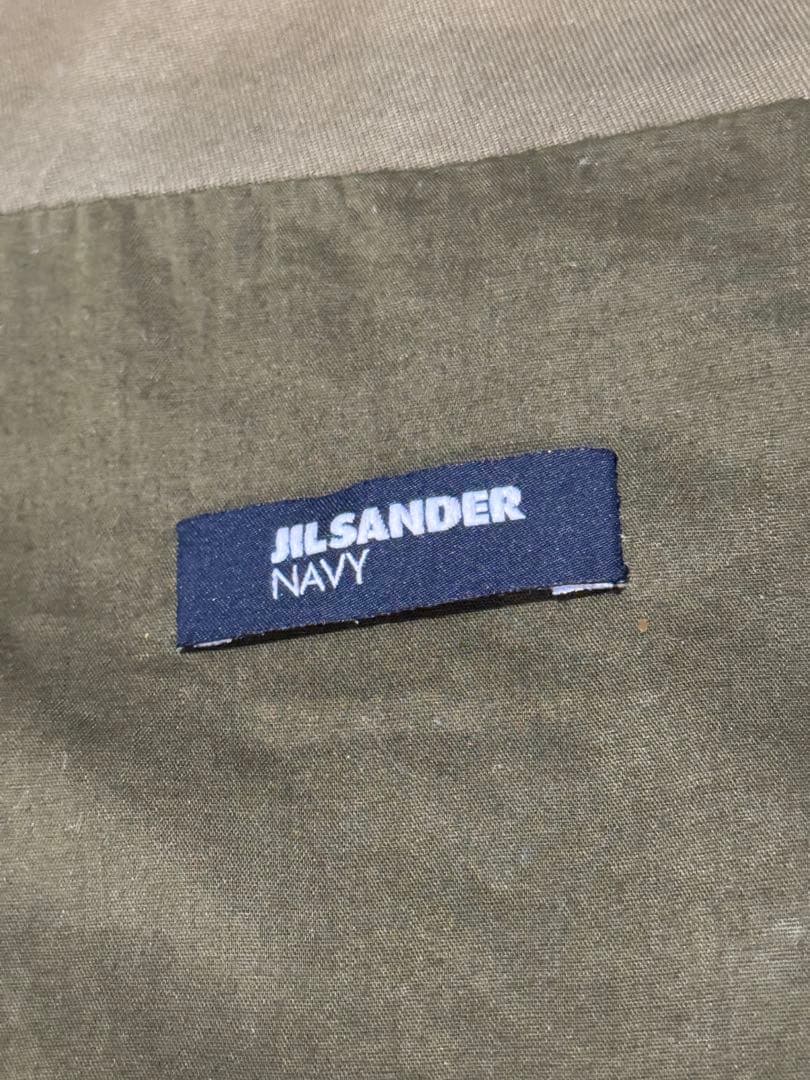 JIL SANDER NAVY カーキミリタリーブルゾン